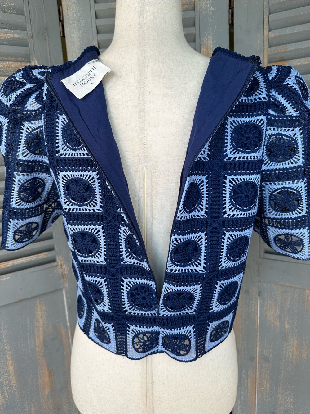 Hyacinth House Tuckernuck Geometric Two Piece Skirt Set Sz L - Picture 7 of 16